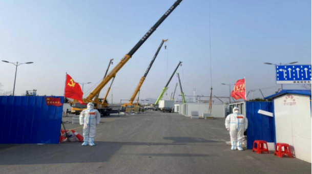 防疫接力，勇戰(zhàn)疫情——鞍勤、溫泉集團(tuán)全力保障健康驛站項(xiàng)目建設(shè)